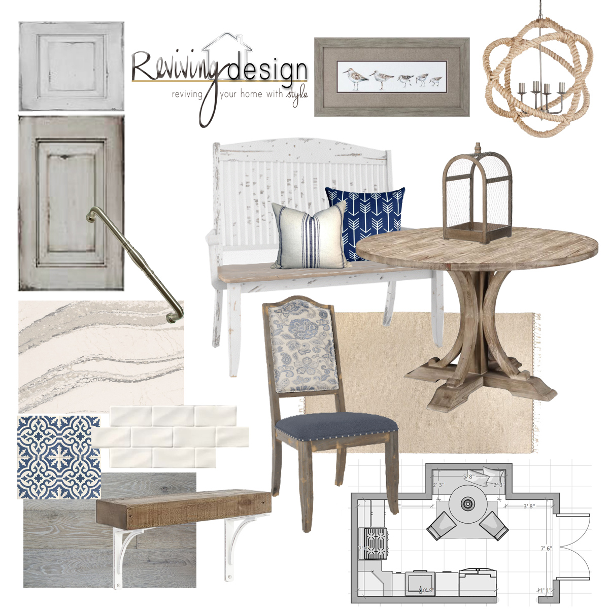 Small Seaside Kitchen