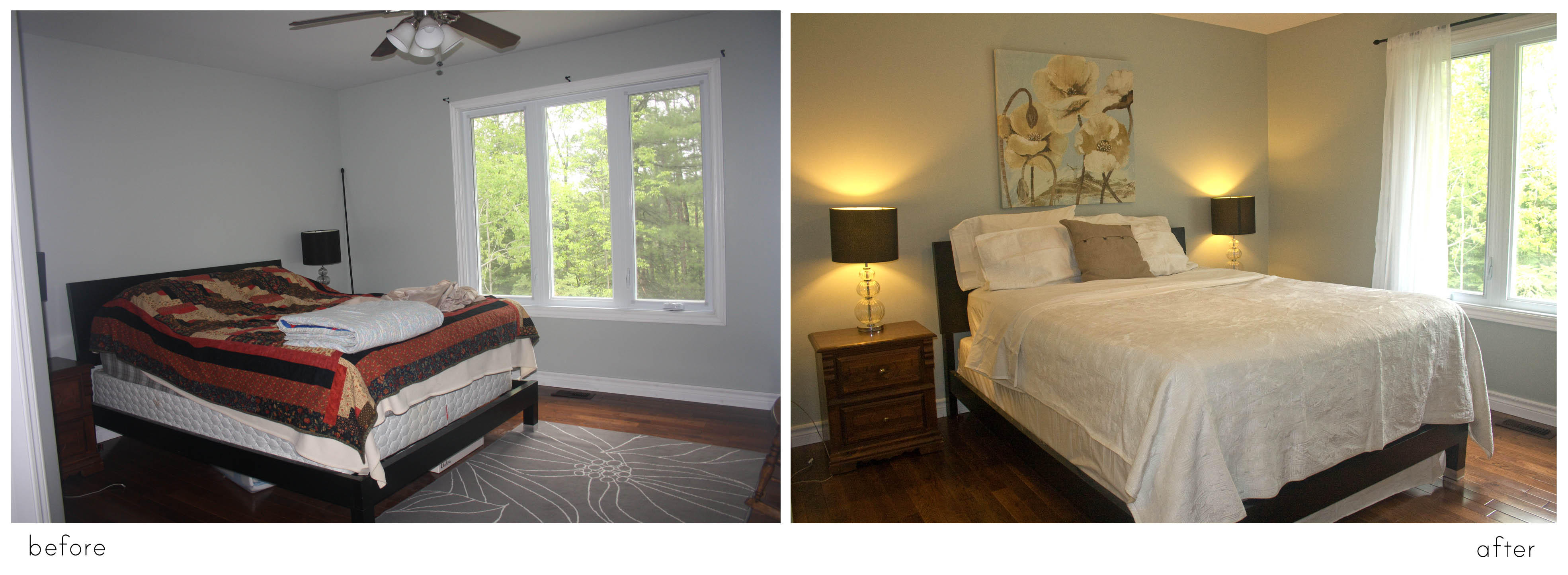 Before and After Home Staging