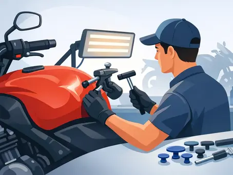 Motorcycle Dent Repair 
