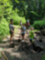 Trail Guards Working on the Trail