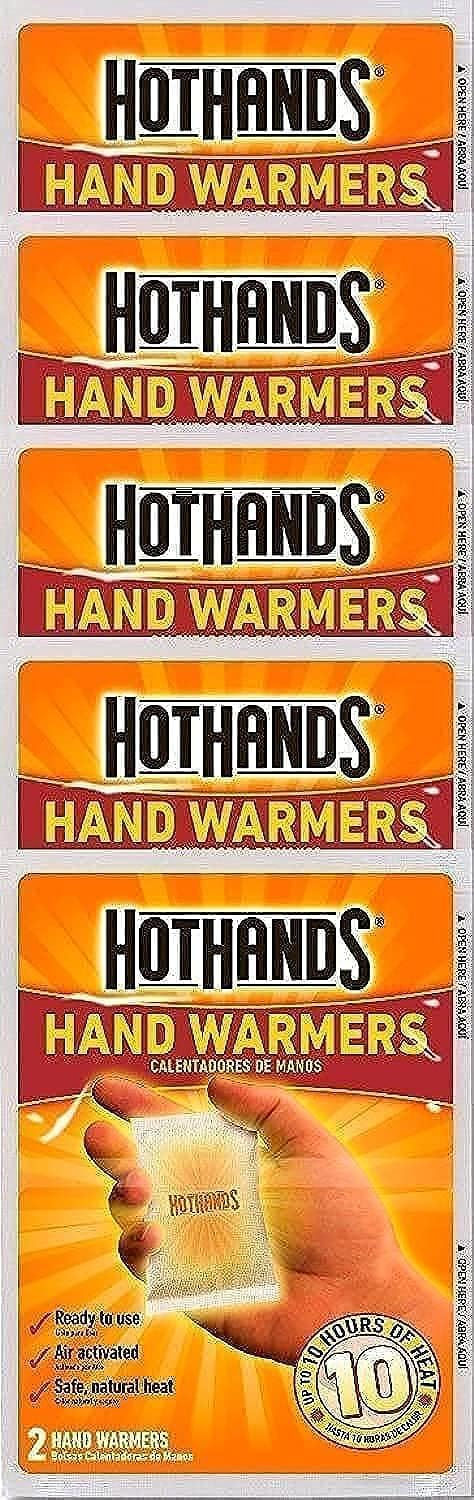 hand warmers, perfect gift for campers to stay warm while winter camping