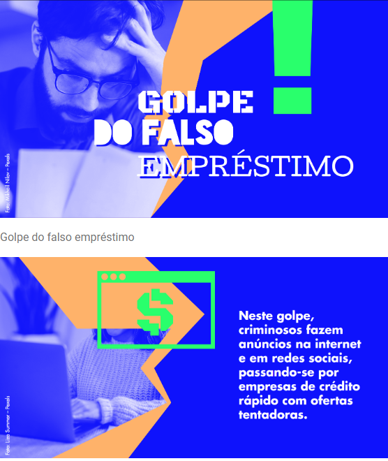 Chegando Junto: Golpe do falso empréstimo