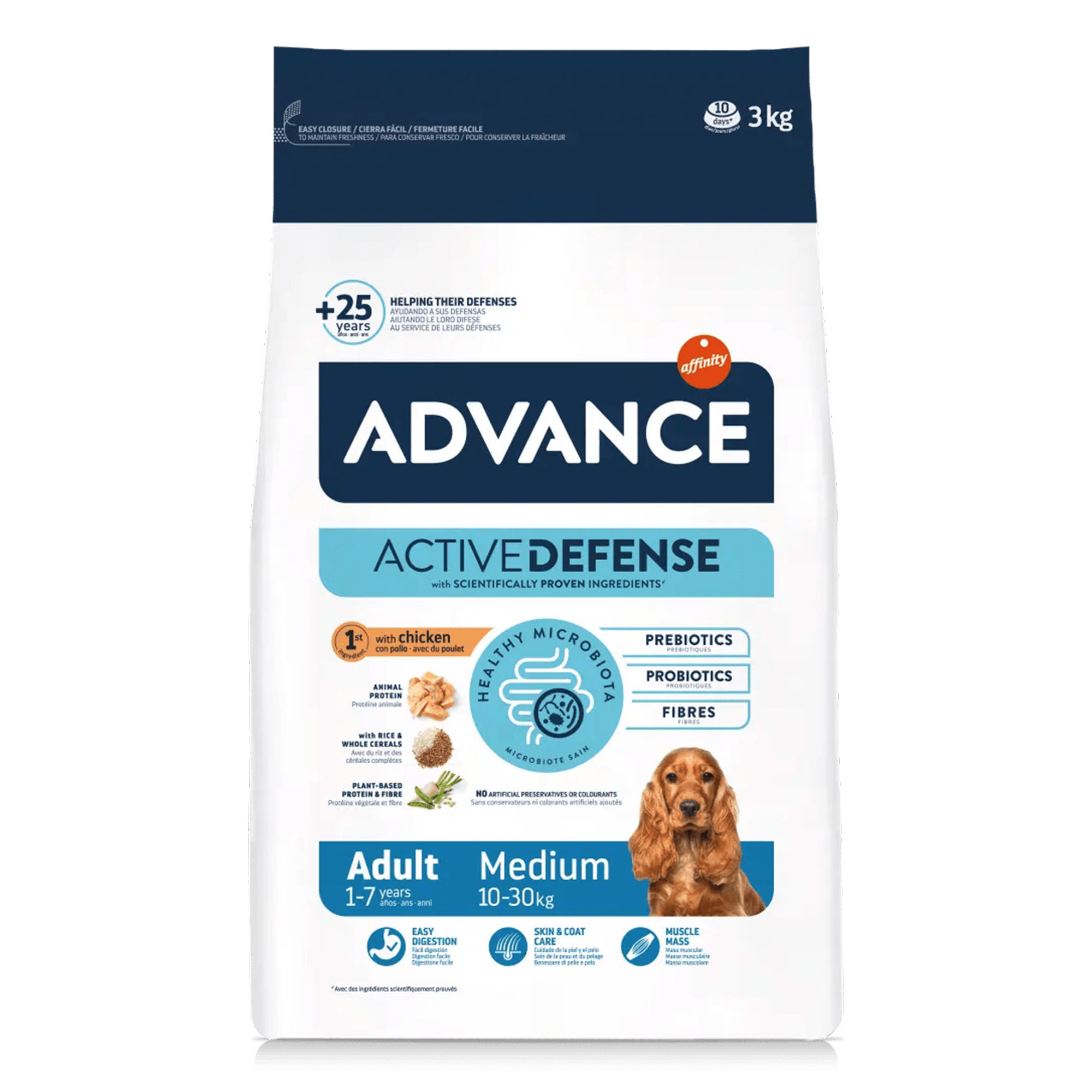 Advance Cão Medium Adulto Frango e Arroz