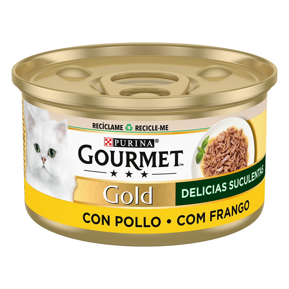 Miniatura: Gourmet Gold Delícias Suculentas Frango