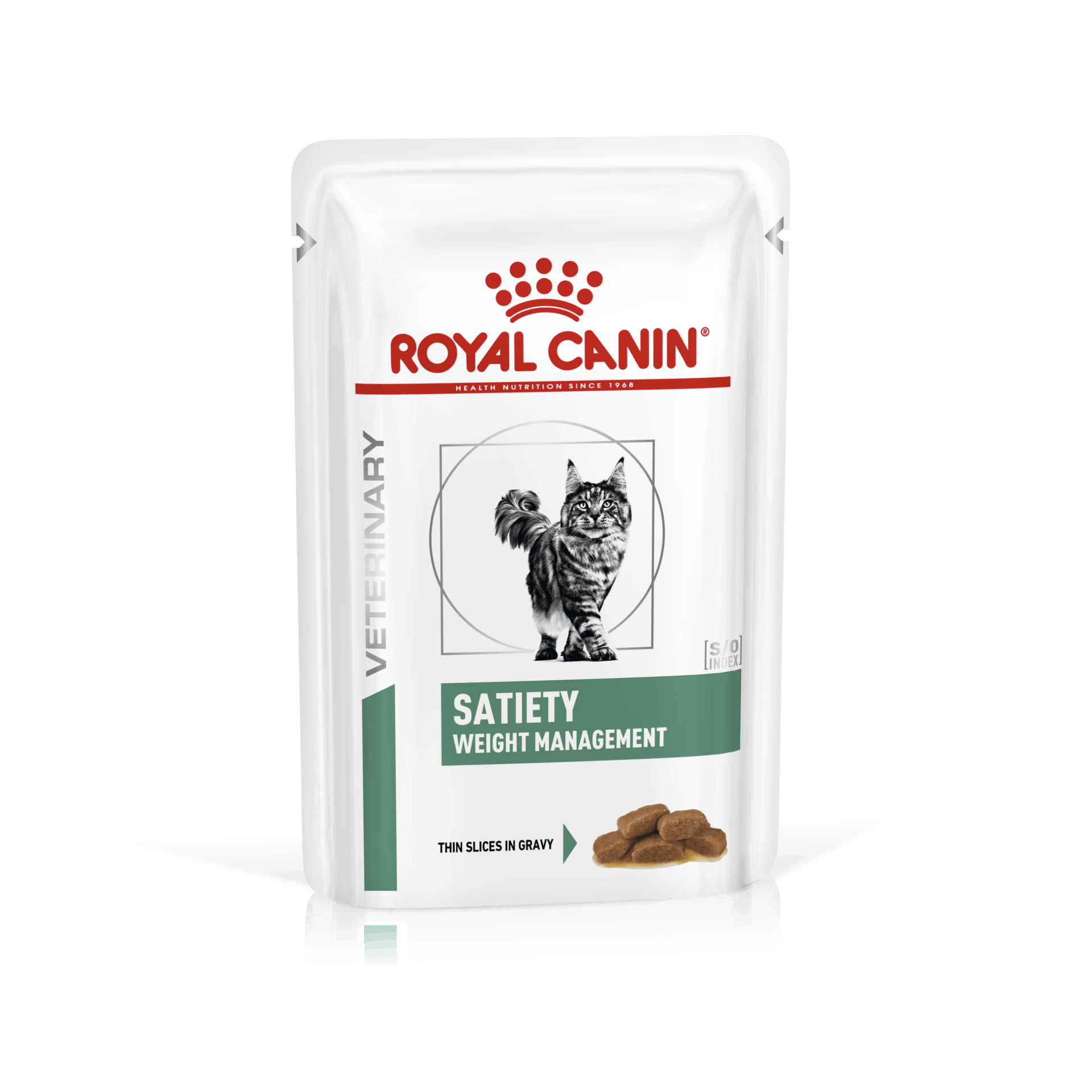 Royal Canin VHN Cat Satiety Weight Management Thin Slices in Gravy