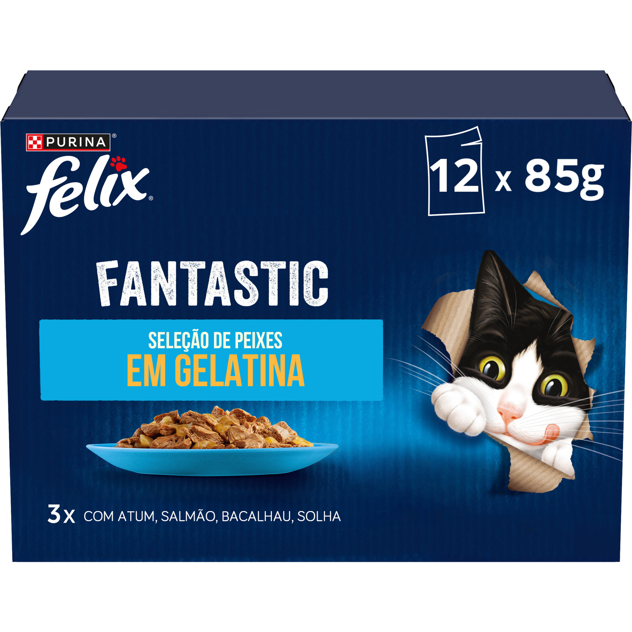 Felix Fantastic Gelatina de Peixes