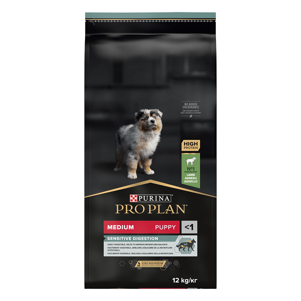 Miniatura: Pro Plan Sensitive Digestion Medium Puppy Borrego