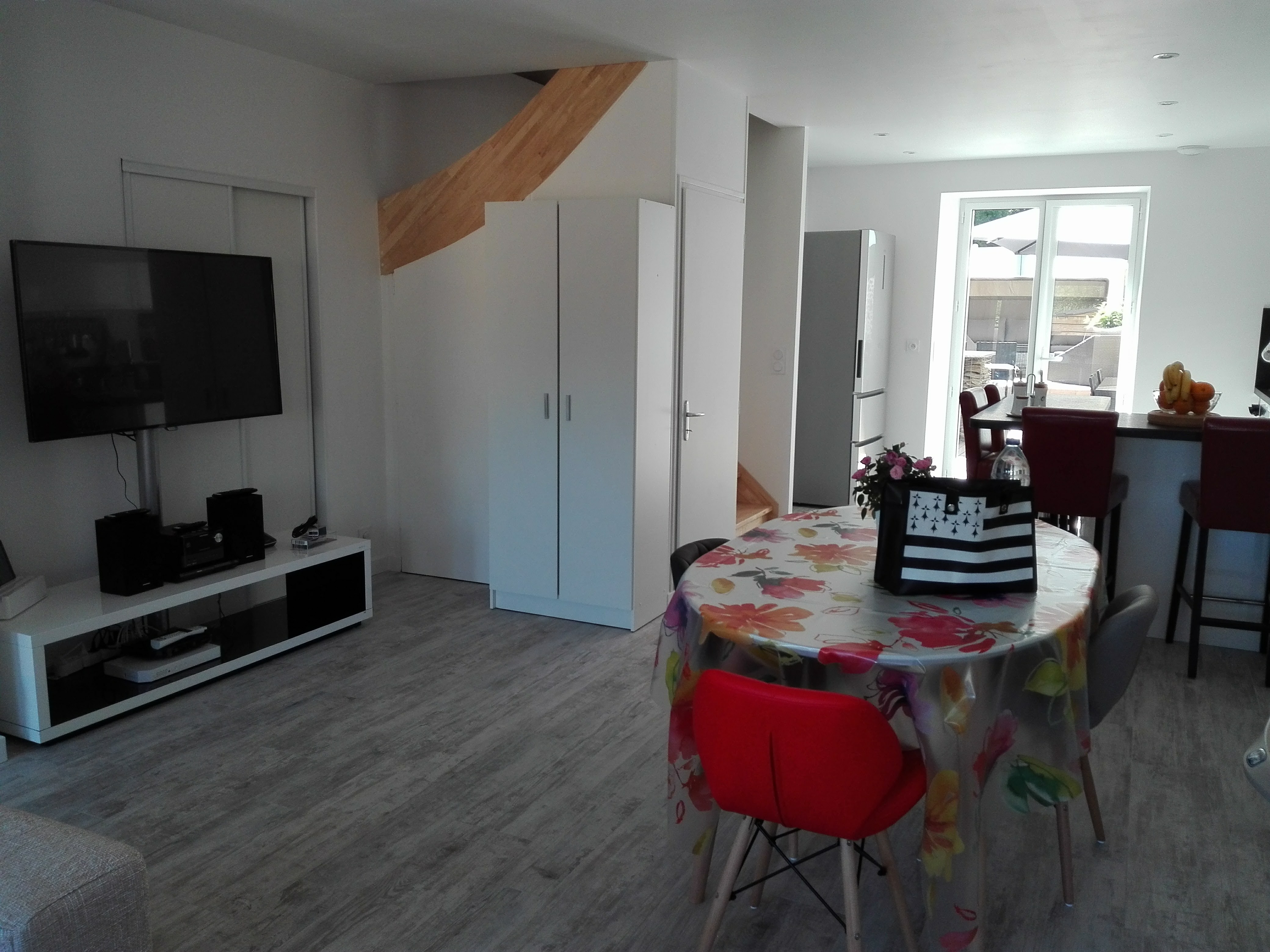 TV- salle à manger