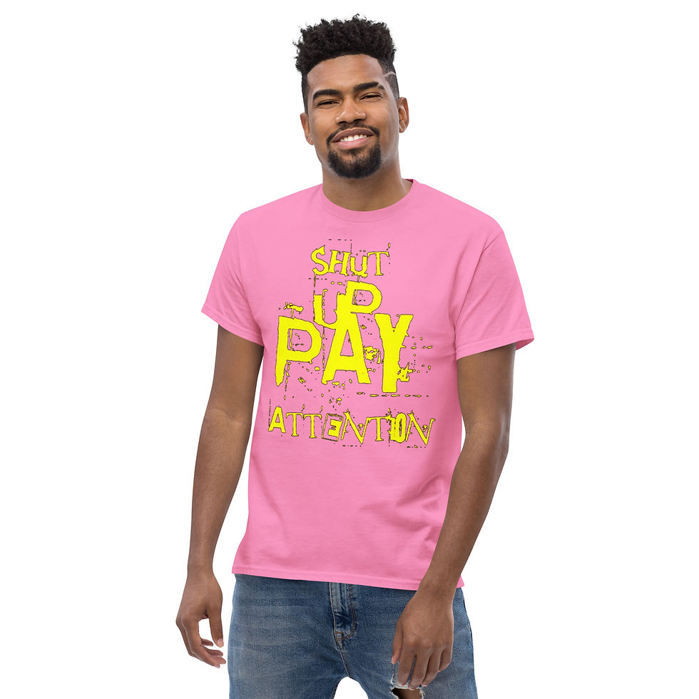 Thumbnail: S.U.P.A's YELLOW Logo Classic Tee