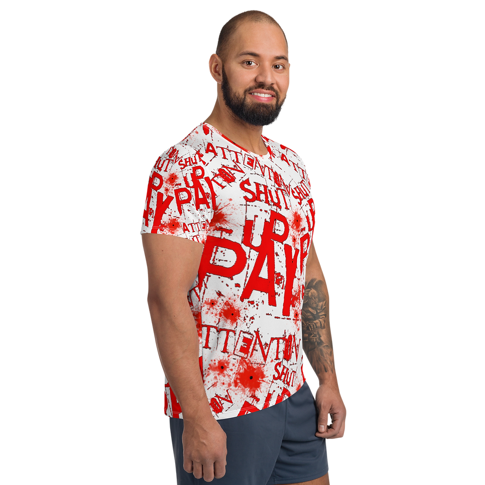 Thumbnail: S.U.P.A's Bloody Prints Athletic T-shirt