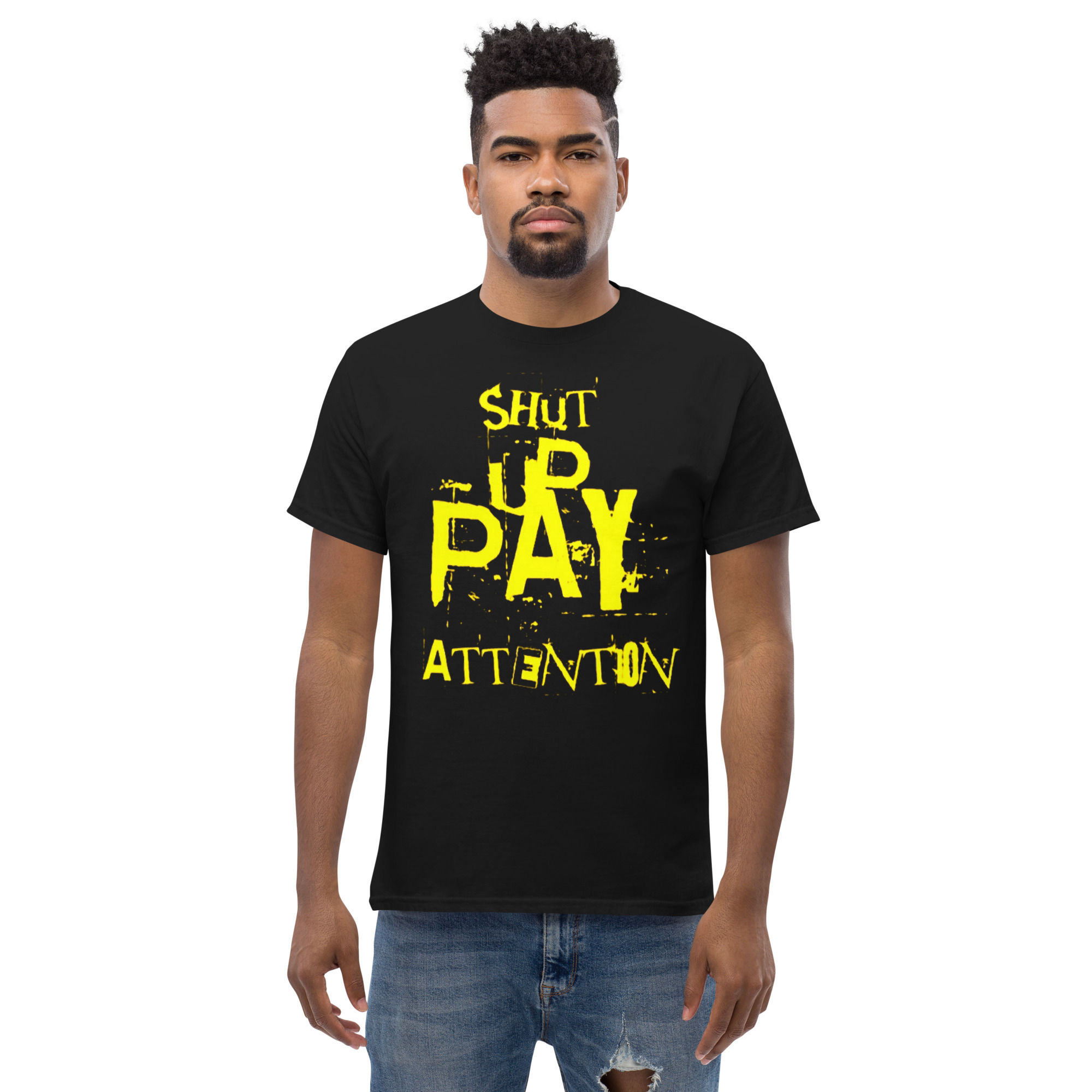 S.U.P.A's YELLOW Logo Classic Tee