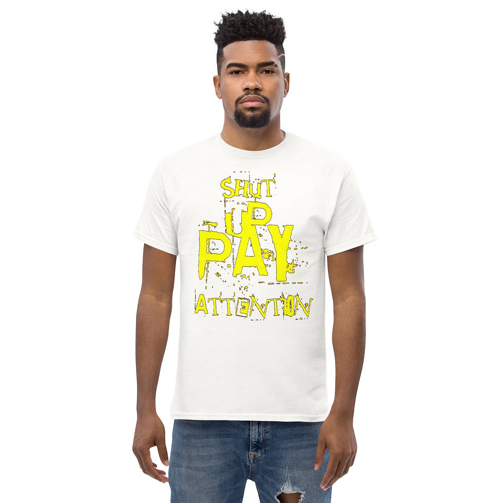 Thumbnail: S.U.P.A's YELLOW Logo Classic Tee