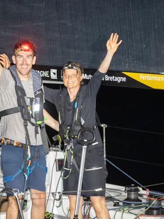 FLASH INFO : GASTON MORVAN ET ANNE-CLAIRE LE BERRE (RÉGION BRETAGNE - CMB PERFORMANCE) DEUXIÈMES DE LA TRANSAT PAPREC !
