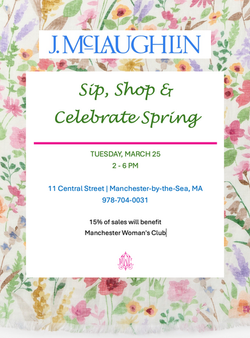 !JMcLaughlin March 25 Sip 'n Shop Scarf Flyer_cropped 2025-03-13