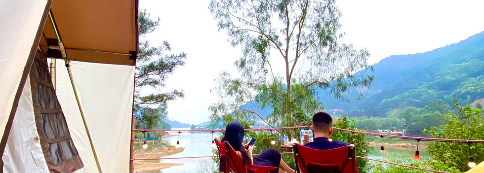 Cắm trại hồ Đồng đò