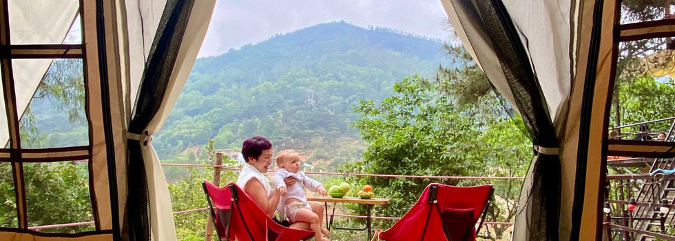 Cắm trại đêm tại Lakeside homestay hồ Đồng đò