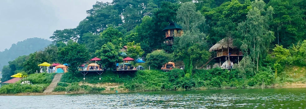 Cắm trại tại Lakeside homestay hồ Đồng đò