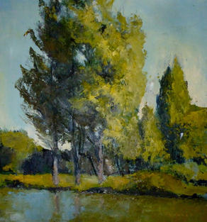 Three Poplars, River Cam, Cambridge