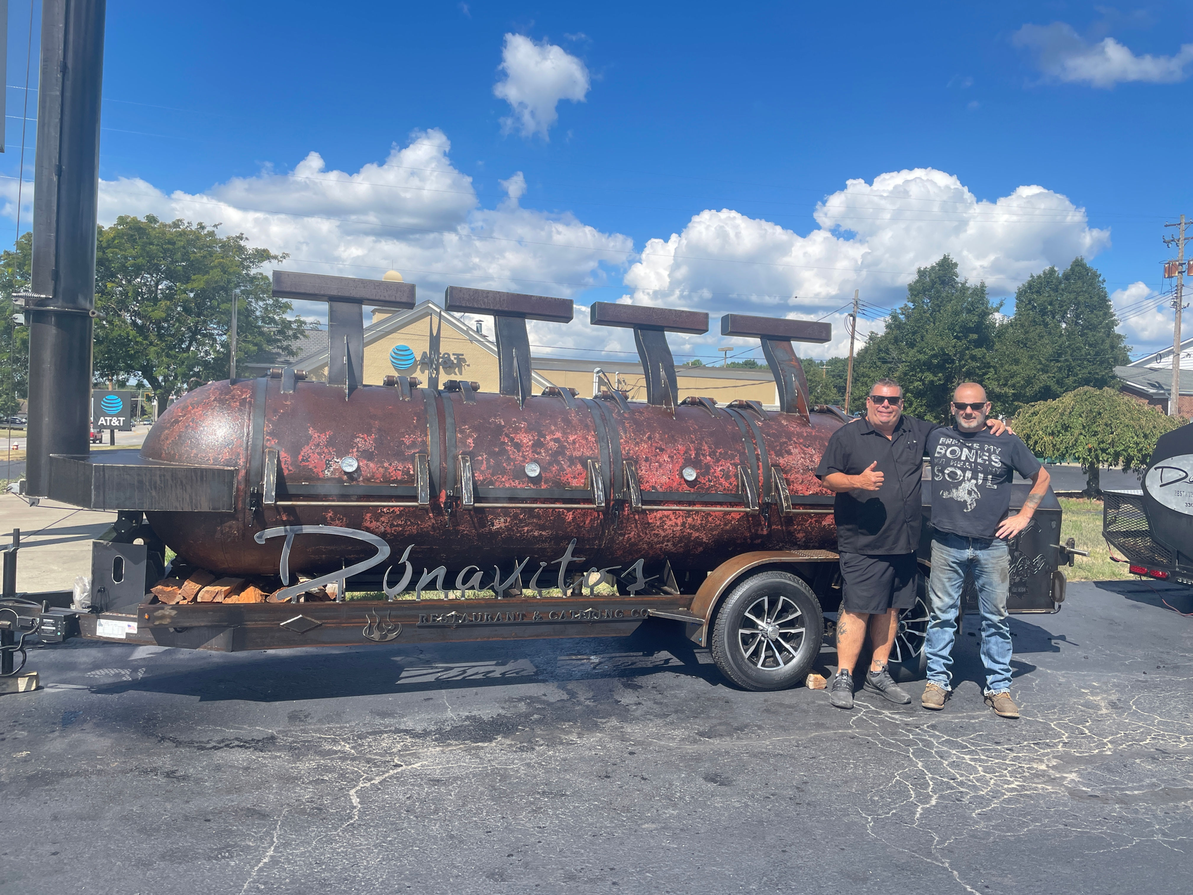 Propane Tank Trailer Smokers