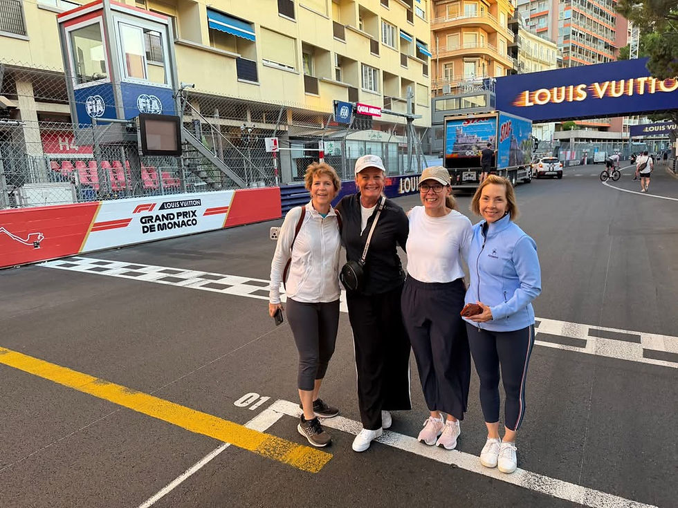 At 6:00 a.m., race fans can walk the famous Monaco circuit before racing begins.