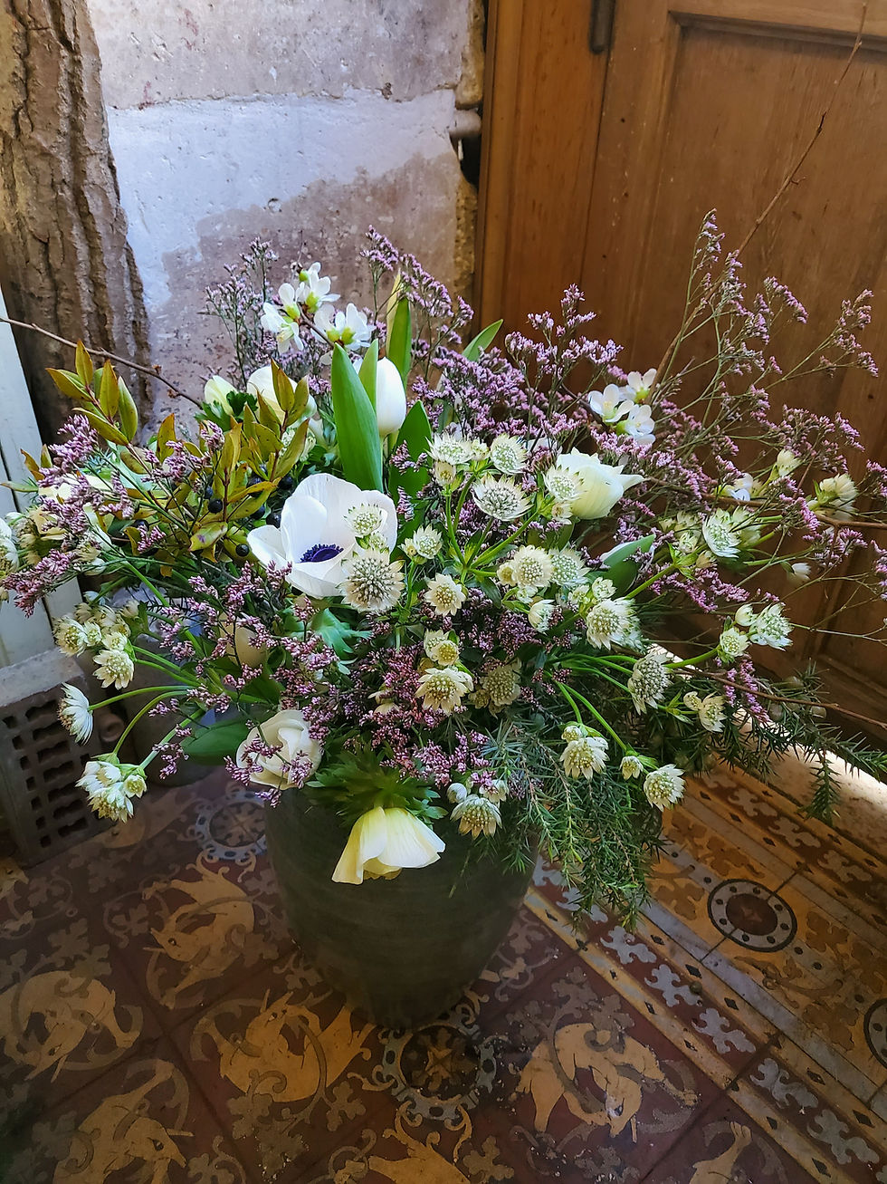 サムネイル： 季節の花のブーケを選択