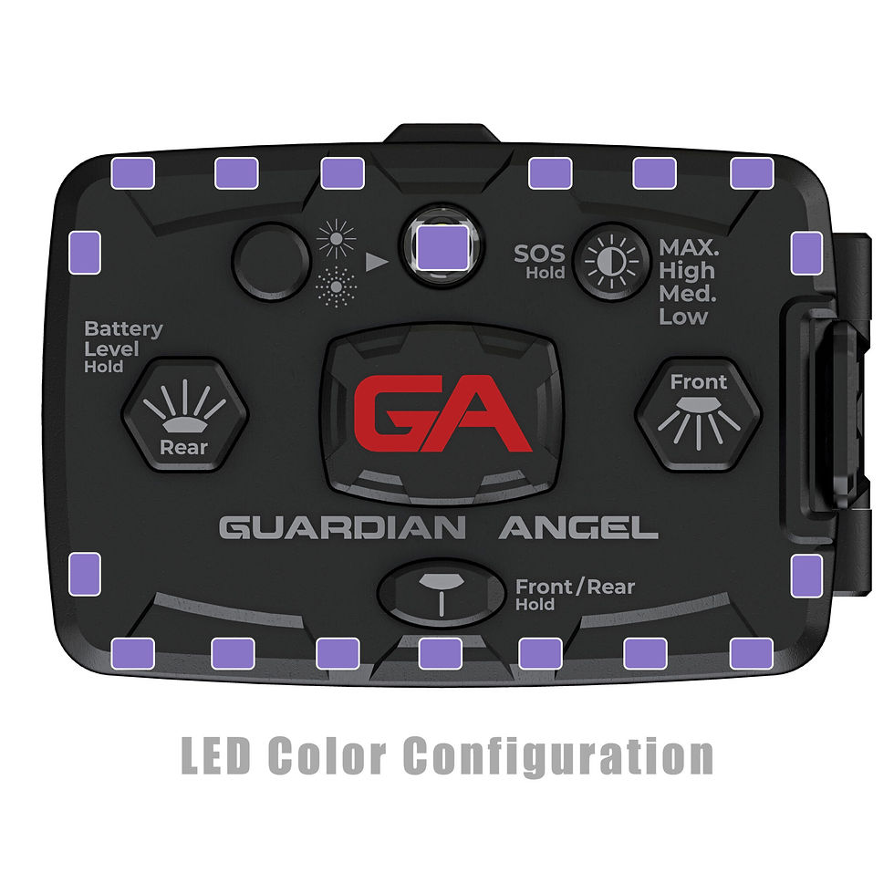 Miniatura: Guardian Angel Baliza Personal INFRA ROJO  ELT- IR Recargable