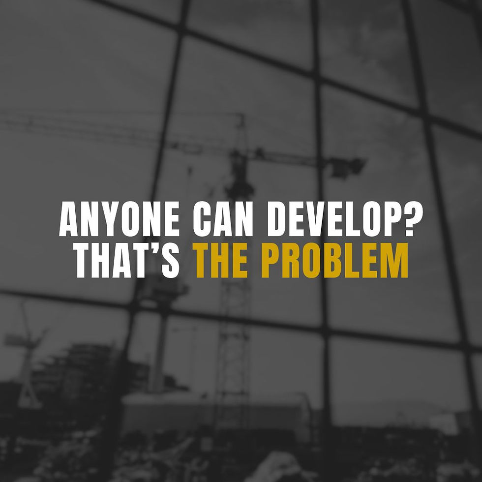 Should Property Developers Require a Property Developer Licence? It Should Be Mandatory