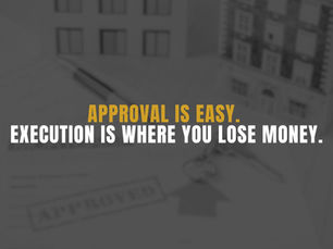 What Happens After You Get Planning Approval? (And Why This Stage Determines Your Profit)