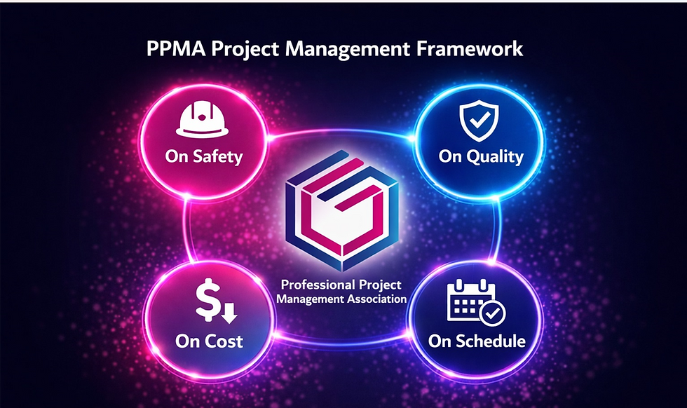 PPMA Project Management Framework - 4 ONs  