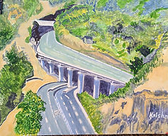 The Amrutanjan bridge on Mumbai Pune highway - now demolished
