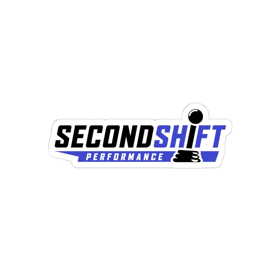 Thumbnail: SecondShift Performance Sticker — Racing Logo Kiss-Cut Decal