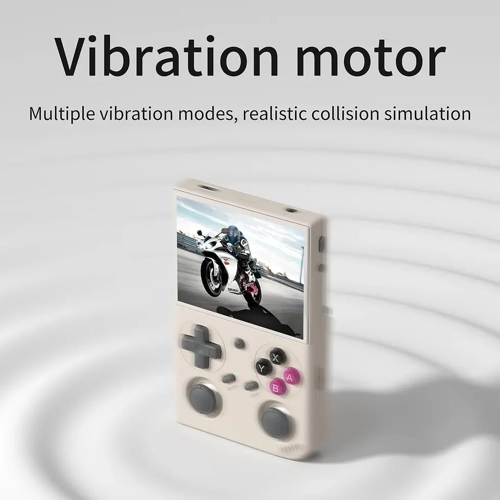 Thumbnail: Handheld Game Console 3.5" IPS Screen Linux System Dual Joystick