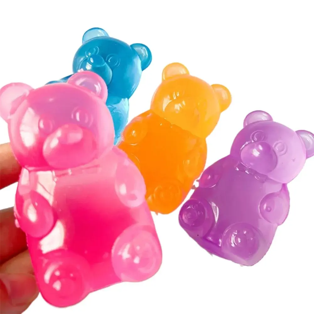 Mini Bear Maltose Squishy: Stress Relief Ball for Anxiety & ADHD