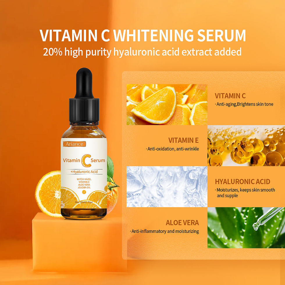 Thumbnail: Vitamin C Whitening Serum with Hyaluronic Acid and Aloe Vera