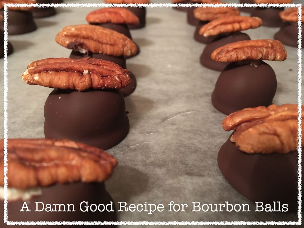 Bourbon Balls - A Damn Good Recipe