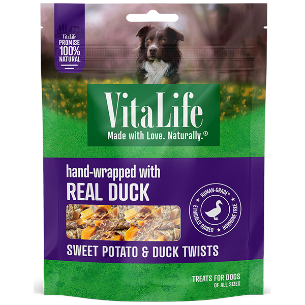 VitaLife Sweet Potato & Duck Twists 400 g