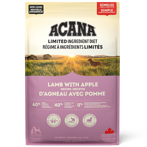 ACANA Dog Singles Lamb with Apple 5.4 kg