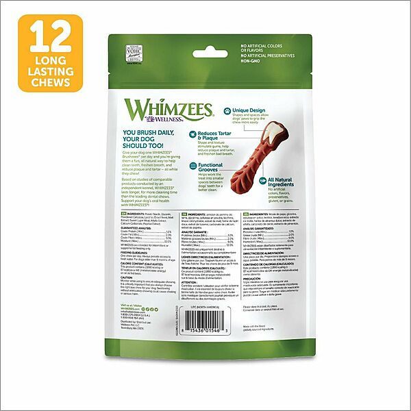Thumbnail: Whimzees Brushzees Medium | 12PK
