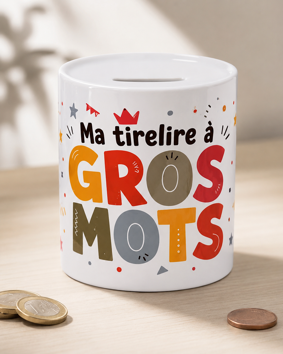 Miniature : Tirelire personnalisée