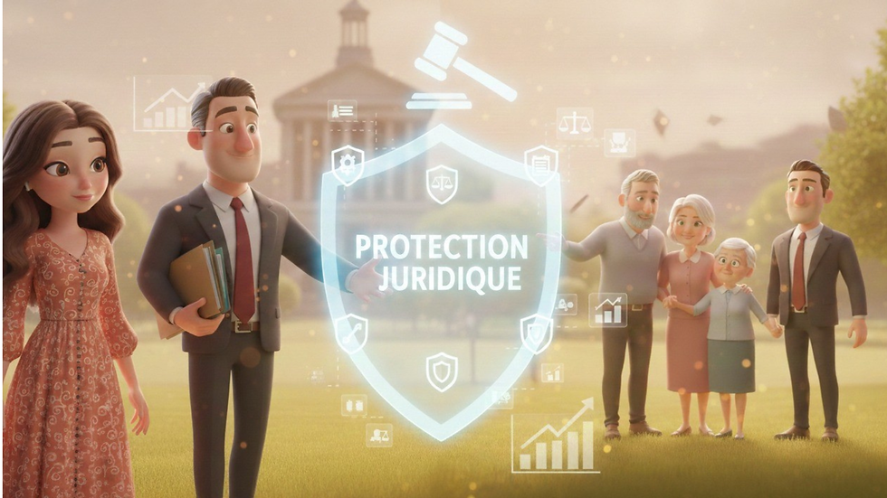Avatar de La Bonne Courtière expliquant l'importance de la protection juridique