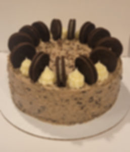 Gluten Free Cookies and Cream Cake