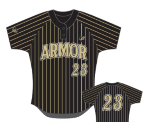 vegas gold black and gold football uniforms Jersey Black w/Vegas Gold Pin Stripe Armor Elite