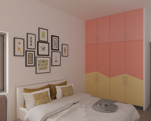 Kids bedroom wardrobe