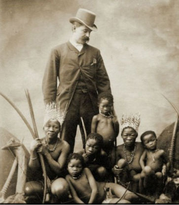 Expociçao do zoologico humano