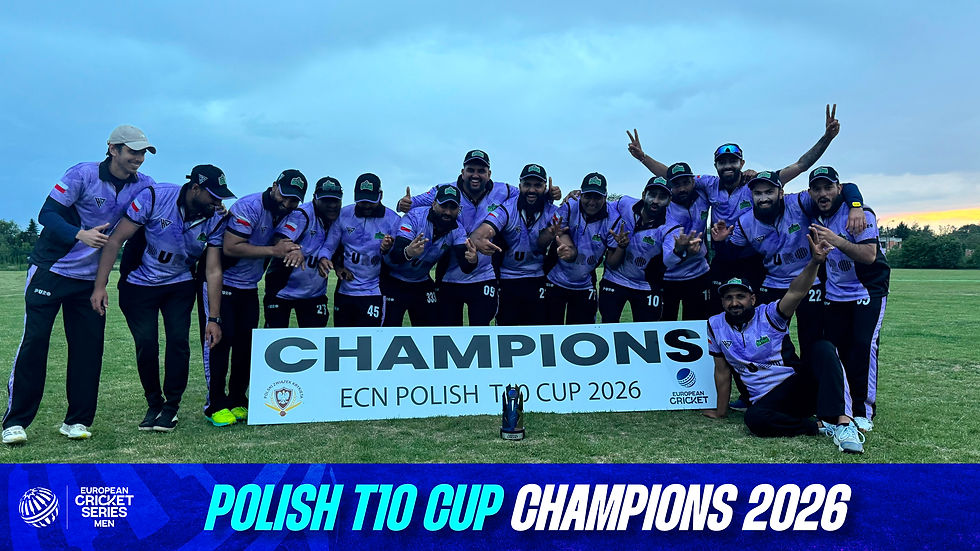 Warsaw Sultans Clinch ECS Polish T10 Cup