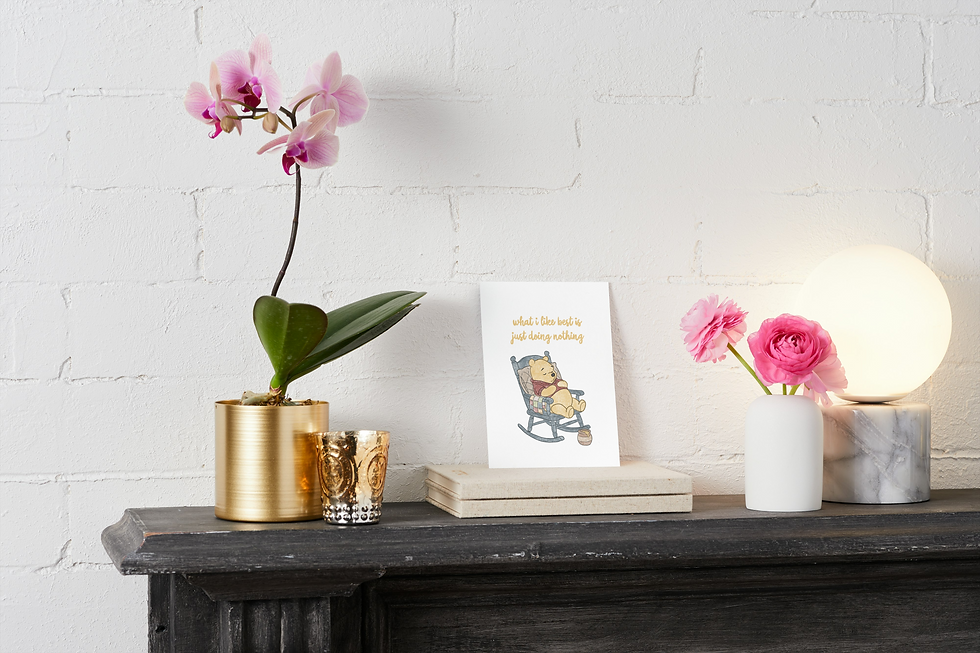 Thumbnail: Winnie the Pooh Print (4x6'', 5x7'')