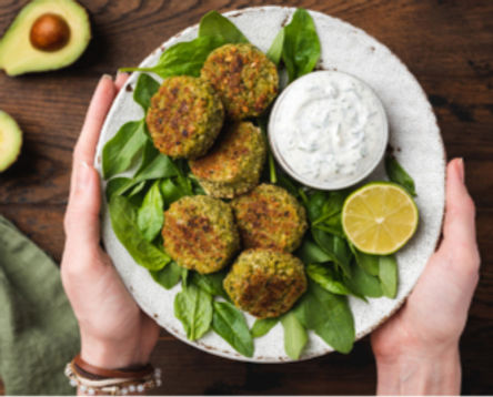 Lamb and Pistachio Patties