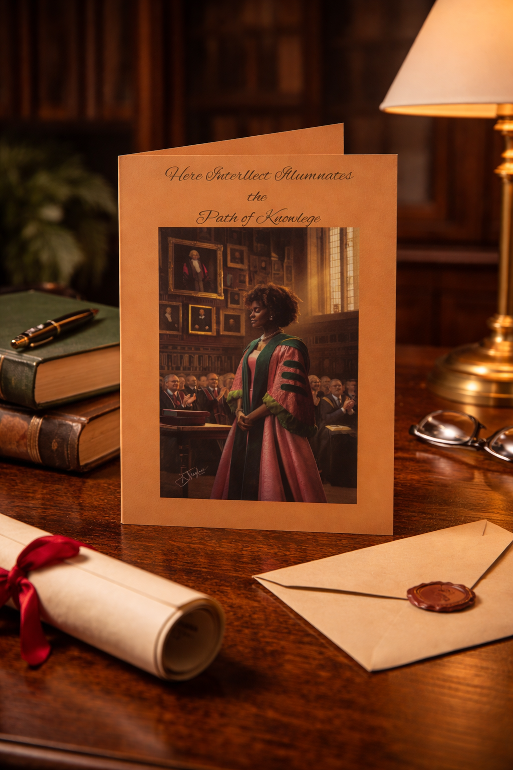 Here is to New Members Graduation Greeting Card