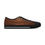 Thumbnail: Brown Leather Women's Sneakers, Stylish Fashion Shoes, Casual Footwear