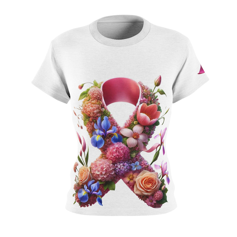 Breast Cancer Awareness Women's Cut & Sew 